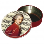 Podložky v dóze Mozart, pr. 9 cm - 4 ks