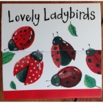 Trhací bloček Lovely ladybirds, 9*9 cm