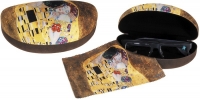 Pouzdro velké s utěrkou - Klimt - Polibek