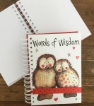Zápisník spirálový - Owls, A5