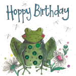 Přání Birthday frog