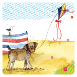 Podložka Kite, 10*10 cm