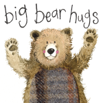 Přání Bear hugs