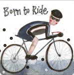 Podložka Born to Ride; 10*10 cm