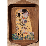 Tác Klimt - Polibek, 14*21 cm