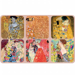 Podložky Klimt 10*10 cm - 6 ks