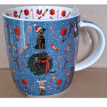 Xmas Dogs hrnek 0,4 l